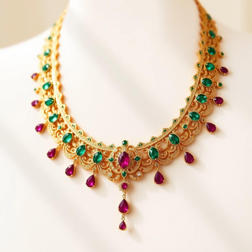Dubai Royal Necklace — Jummaka Jewellery